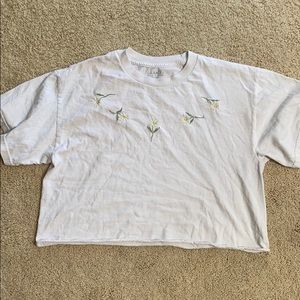 Brandy Melville x John Galt crop tee